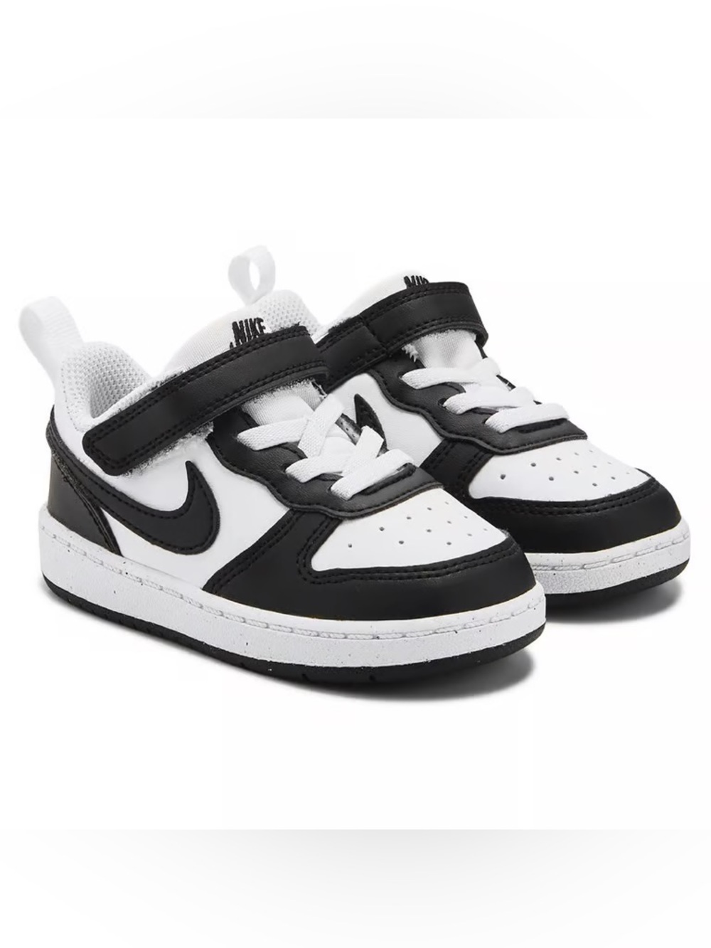 Nike Court Borough Low Recraft baby toddler black white 5C